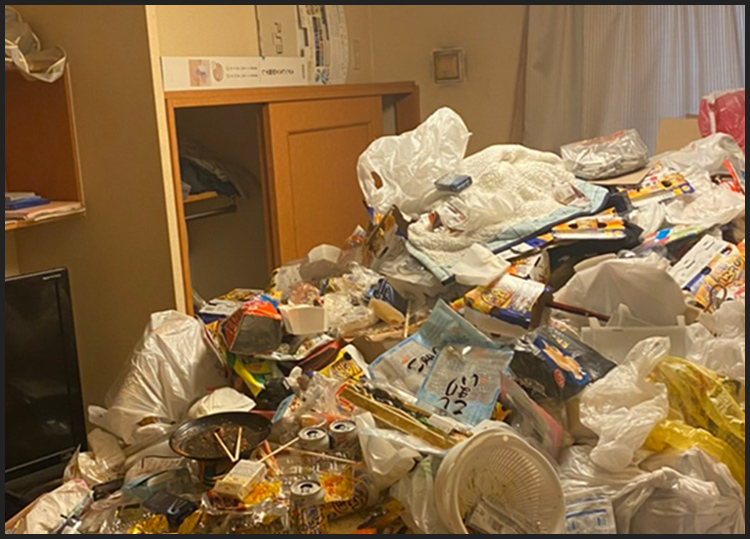 ゴミ屋敷片付け